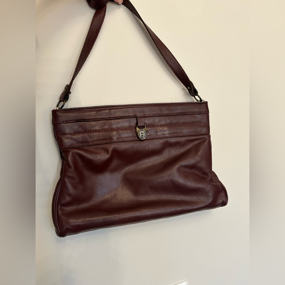 Vintage Etienne Aigner Maroon Purse